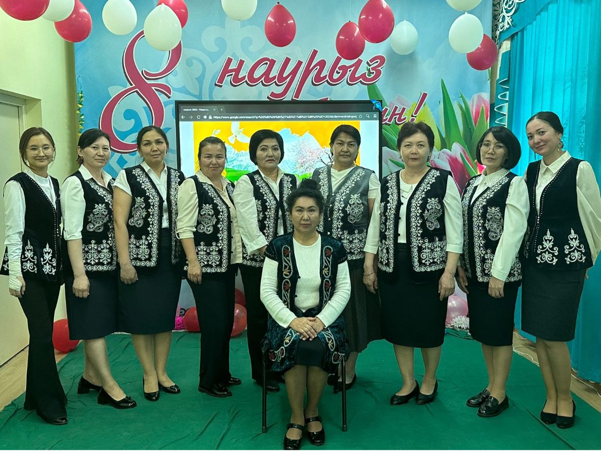 КМҚК "№68 бөбекжай-балабақшасының педагогтер құрамы